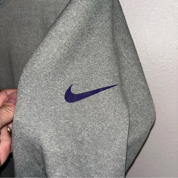Vikings NIKE Gray Hoodie Size S - Picture 2 of 5